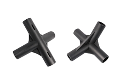 E034  平、直四通180°×125°